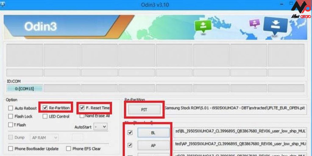 مراحل فلش کردن گوشی سامسونگ