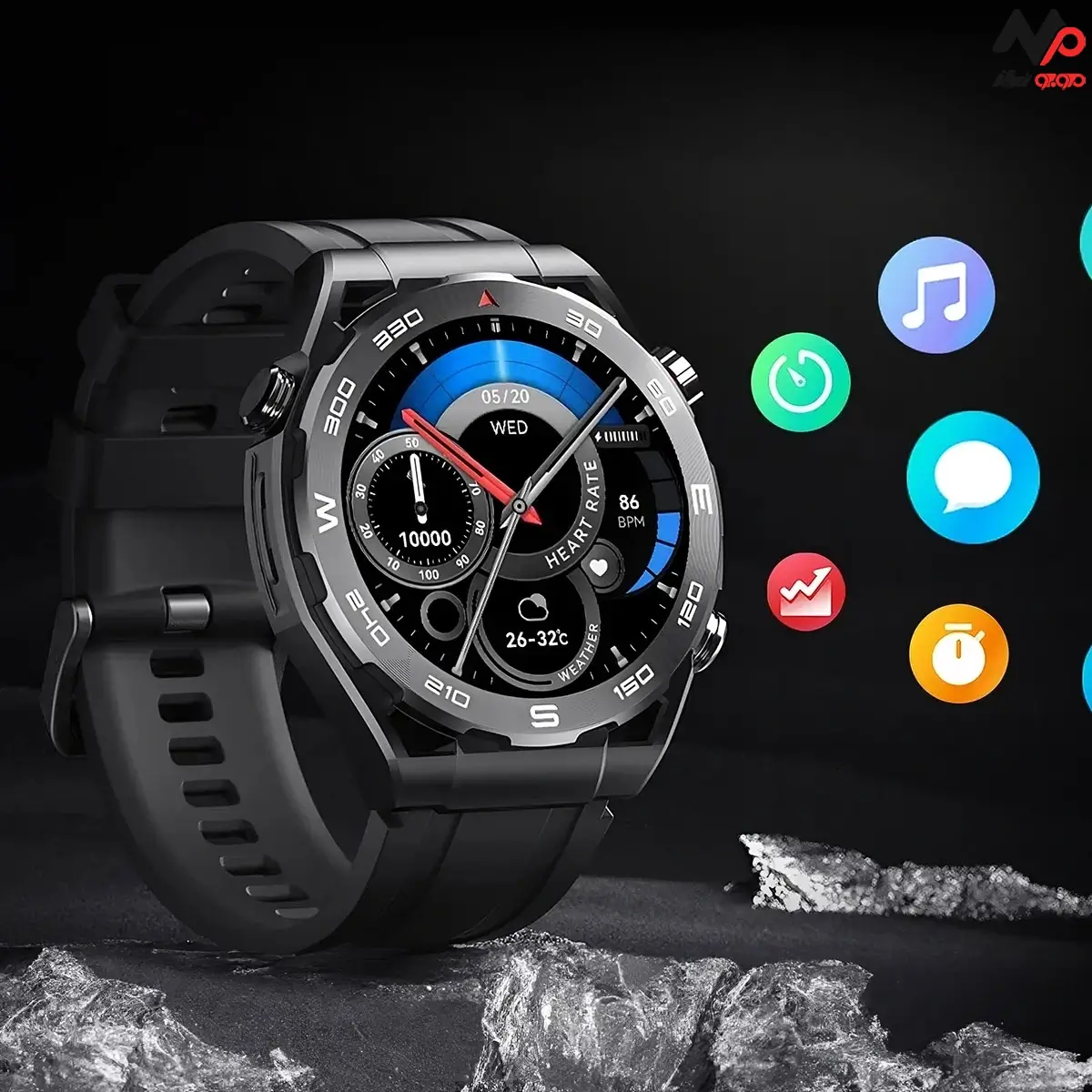 ساعت هوشمند شیائومی مدل Haylou Watch R8