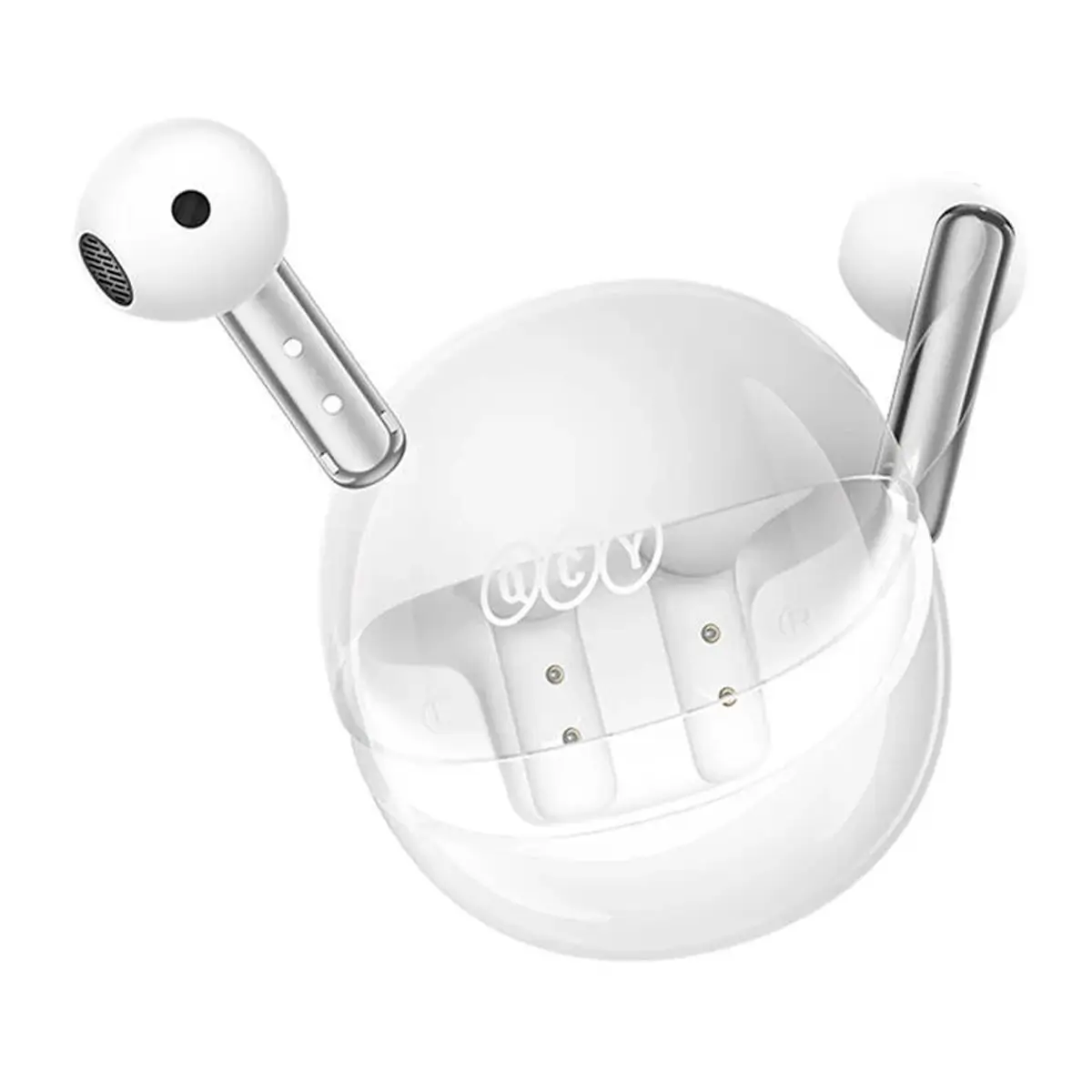 ایرپاد qcy clear t32 white