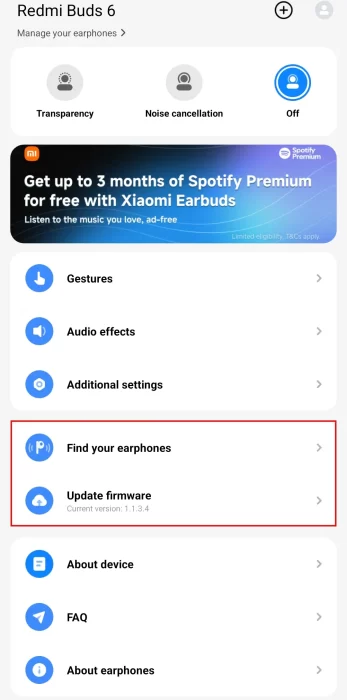 تنظیمات برنامه ایرپاد شیائومی - بخش دوم