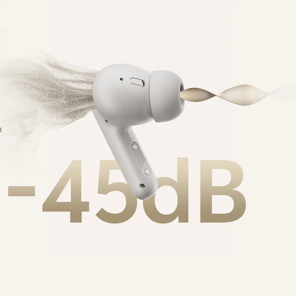 حذف نویز در qcy buds anc ht15