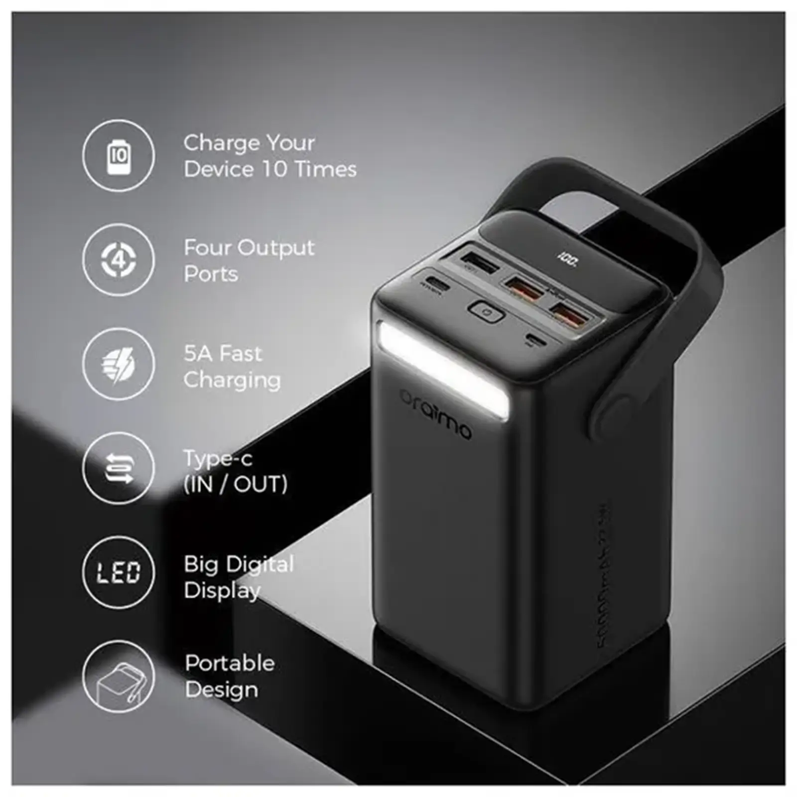 پاور بانک اورایمو مدل OPB-P500QN