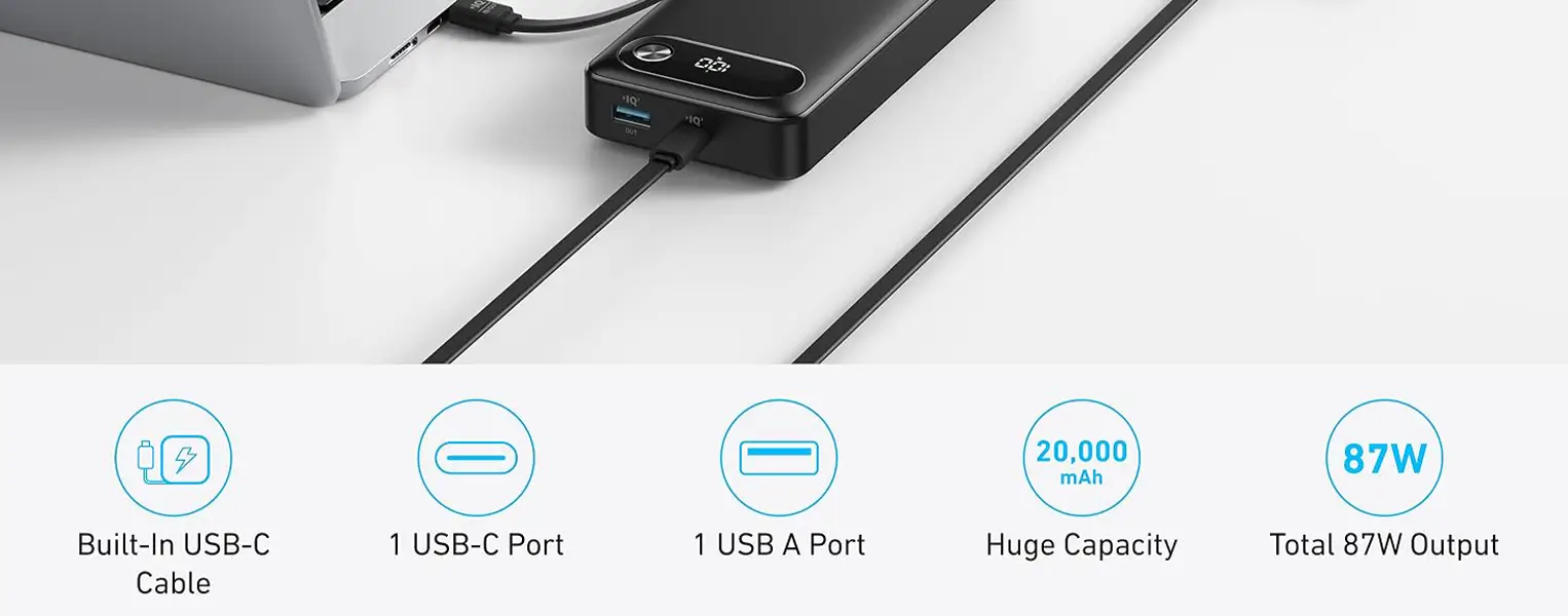 پاور بانک 20000 فست شارژ انکر