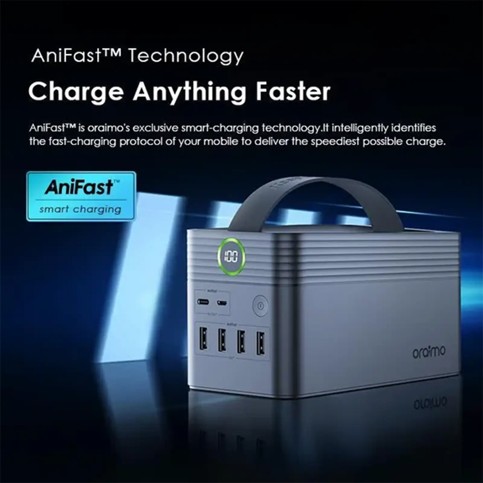 پاور بانک 60000 اورایمو فست شارژ