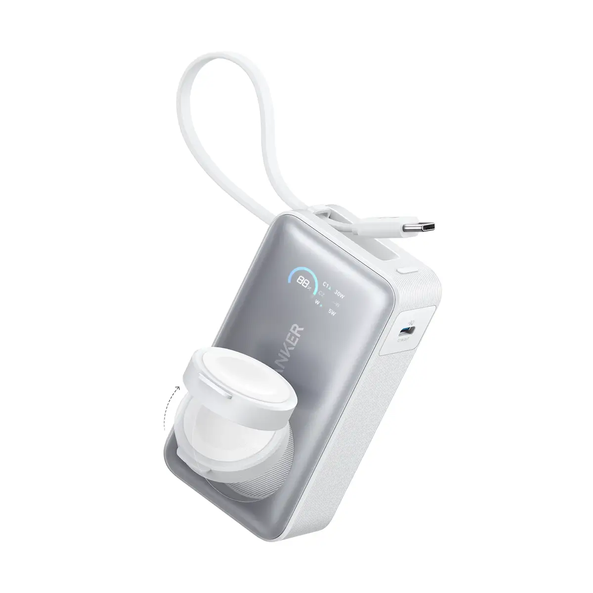 پاور بانک انکر مدل A1657 رنگ سفید