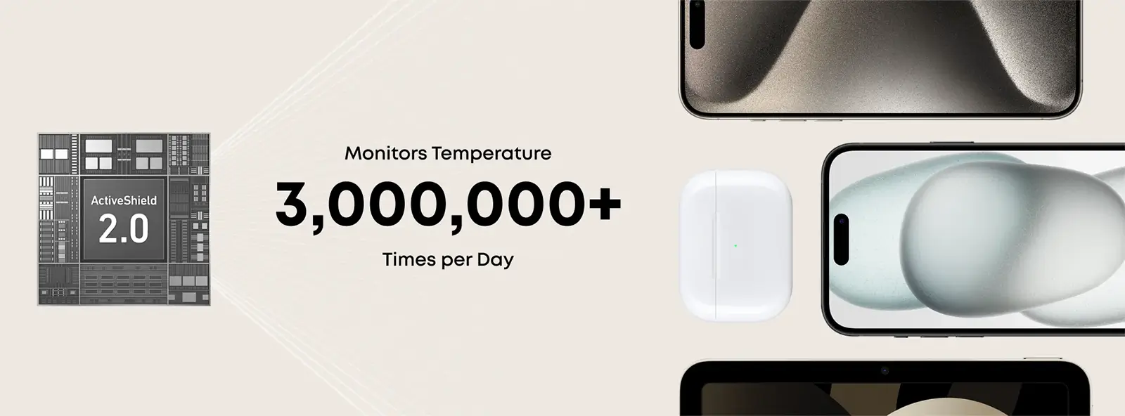 پاور بانک بی سیم انکر qi2