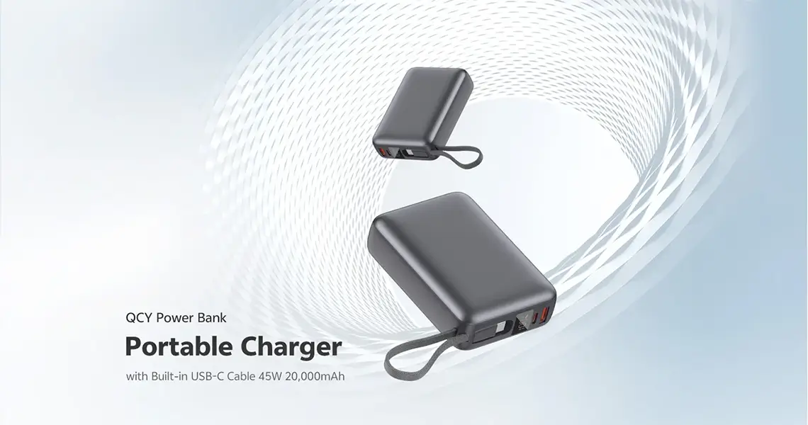 پاور بانک 20000 فست شارژ qcy